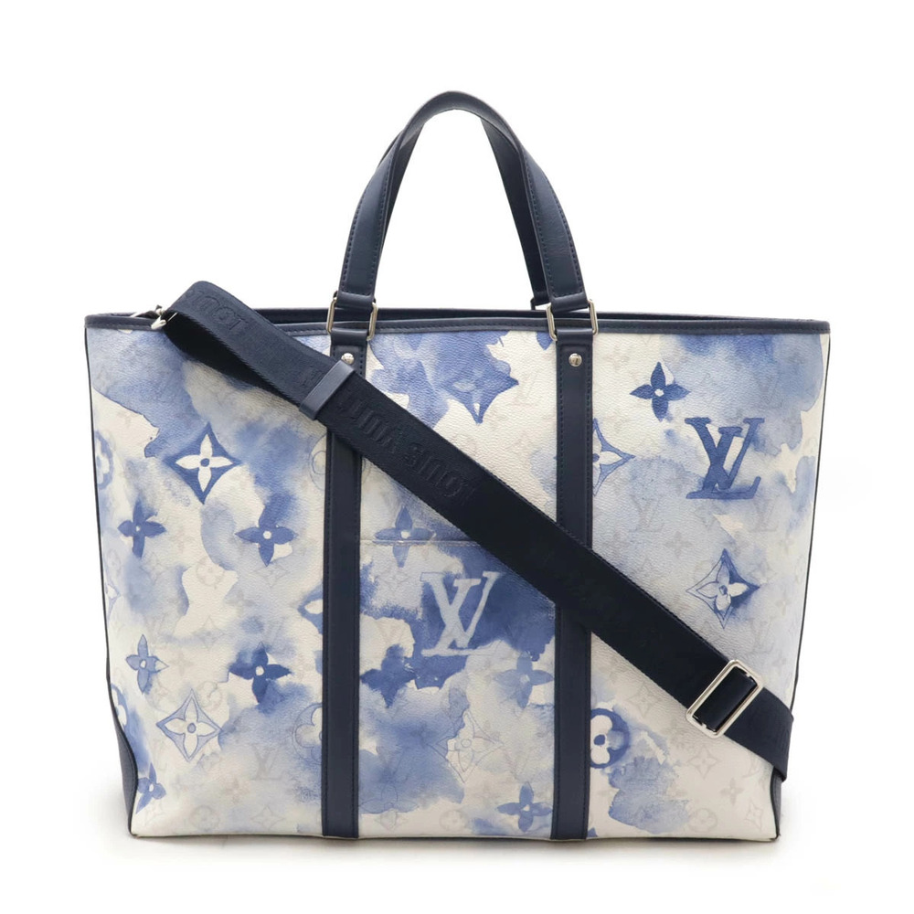 LOUIS VUITTON Monogram Watercolor Weekend Tote Bag Shoulder